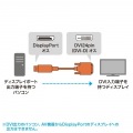 DisplayPort-DVI変換ケーブル 2m 写真12