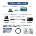 抜け止め光ファイバHDMIケーブル(10m) 写真12