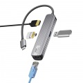 USB Type-Cマルチ変換アダプタ(HDMI＋LAN付) 写真12