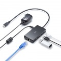 USB Type-Cハブ付き ギガビットLANアダプタ 写真12