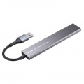 USB 5Gbps 3ポート スリム ハブ(カードリーダー付き) 写真12