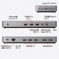 ドッキングステーション(HDMI/DisplayPort×4K×3画面出力対応) 写真12