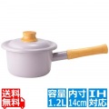 コットンプラス ミルクパン 14cm パープル CTP-14MPU