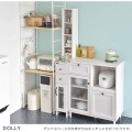 DOLLY(ドリー) 隙間収納ラック(幅20cm) 隙間収納 すきま収納 隙間ラック ランドリーラック ランドリー収納 スリム 縦型 おしゃれ ホワイト DO170-20SS-WH 写真12