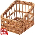樹脂フランスパンスタンド 角型 茶 小 91-108B 業務用