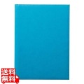 えいむレザータッチメニューブック(A4) CLB-801 スカイブルー 写真1