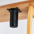 タワー型タップ/12個口/雷サージ付/ホコリ防止シャッター付/固定可能/5ポート合計出力4.8A/2.0m/ブラック 写真13