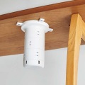 タワー型タップ/12個口/雷サージ付/ホコリ防止シャッター付/固定可能/5ポート合計出力4.8A/2.0m/ホワイト 写真13