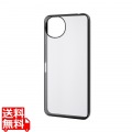 AQUOS wish5 ソフトケース サイドメッキ