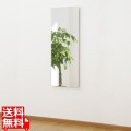 姿見 割れない軽量フィルムミラー 吊式姿見ミラー 45×120cm シルバー 写真1