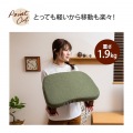 正座椅子 天然木 高さ17cm あぐら 座面傾斜 美姿勢 背筋が伸びる 軽い コンパクト おしゃれ ファブリック オリーブ 写真12