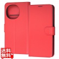 AQUOS R11 手帳レザー簡易マグネット 赤 写真1