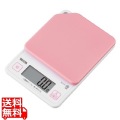 タニタ デジタルクッキングスケール 1kg KJ-114 PK ストロベリーピンク 写真1