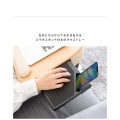 テーブルクッション Praco 幅48 CN-80T ブラック 宮武製作所 | スマホスタンド付き 写真13