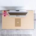 USBハブ付モニター台(ホワイト) 写真13