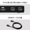 4K/60Hz・HDR対応HDMI分配器(2分配) 写真13