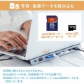 ドッキングステーション USBType-C ドッキングステーション USB-CVDK8 | PD VGA HDMI LAN USB3.0 SDカード 対応 サンワサプライ 写真13