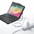 iPad 第10世代専用ケース付きキーボードタイプCケーブル接続 写真13