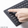 マグネット内蔵防水防塵キーボード 写真13