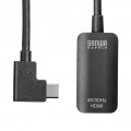 USB Type C(L型)-HDMI変換アダプタ(4K/30Hz) 写真13