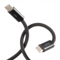 USB Type-Cシリコンメッシュケーブル(PD60W・2m・ブラック) 写真13