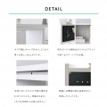 Like(ライク) 伸縮ラック ラック シェルフ ホワイト(80cm幅) オープンラック 伸縮ラック 飾り棚 カウンター下収納 コーナーラック LK80-80SSR-WH 写真13