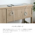 LAFIKA(ラフィカ)デスク(100cm幅) デスク 机 パソコンデスク 幅100 奥行40 コンパクトデスク コンパクト PCデスク 収納 グレーナチュラル LF73-100DS-GN 写真13