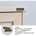 ANRI(アンリ)デスク ドレッサー(80cm幅) オークナチュラル 写真13
