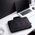 パソコンケース/リサイクル素材/取っ手付き/手提げ/撥水/防汚/CORDURA/15.6インチ/ブラック 写真14