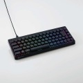 ゲーミングキーボード 【V custom】 有線 着脱式ケーブル RGB メカニカル ( 銀軸 / スピードリニア ) 日本語配列 テンキーレス USB Aポート×1 ブラック 写真14