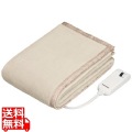 電気しき毛布(シングルLSサイズ)(ベージュ) 写真1