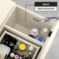 セルフネイルデスク デスク 机 作業台 ドレッサー セルフネイル 収納 ジェルネイル マニキュア ネイル サロン ハンドメイド ブラック LBD-900-BK ビビラボ 写真14