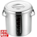 AG18-8目盛付深型キッチンポット 22cm(手付)