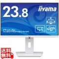 液晶ディスプレイ 23.8型/1920×1080/D-sub、HDMI、DisplayPort/ホワイト/スピーカー：あり/IPS方式/昇降/回転