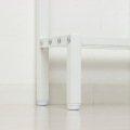 コンパクト伸縮カバンラック(ホワイト) 写真14