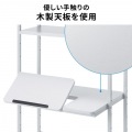 チルト天板パソコンラック(W800) 写真14