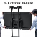 上下2面取付ディスプレイスタンド(無段階高さ調整) 写真14