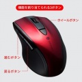 静音BluetoothブルーLEDマウス(5ボタン) 写真14