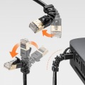4方向固定CAT6A STP LANケーブル 写真14
