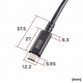 USB40Gbps(USB4 Gen3)Type-C ケーブル 写真14