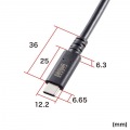 USB20Gbps(USB4 Gen2x2)Type-C ケーブル 写真14