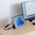 USB5Gbps Type-C延長ケーブル(L型・PD100W・0.1m) 写真14