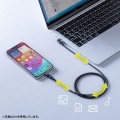 USB2.0 Type-C両側コネクタ540度回転ケーブル(100W・1.8m) 写真14