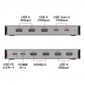 USB Type-Cドッキングステーション(HDMI×2画面・USBハブ×7ポート) 写真14