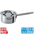 2501 コロラド 片手ナベ 14cm (1.2L) ※ IH対応 IH (100V/200V)とガス火対応