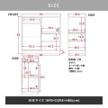 レンジボード 幅90cm 食器棚 ロータイプ レンジ台 キッチン収納 キッチンカウンター 大型レンジ対応 キッチンボード ＜レンジボード＞ 写真14