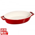 セラミック オーバルディッシュ 17cm チェリー 40508-581 写真1