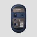 マウス/Bluetooth/4ボタン/薄型/充電式/3台接続可能/ブルー 写真15
