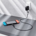 4in1 USBケーブル/USB-A+USB-C/Micro-B+USB-C/USB Power Delivery対応/1.0m/ブラック 写真15