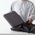 パソコンケース/15.6インチ/360度保護/表面撥水加工/ダブルファスナー仕様/ブラック 写真15